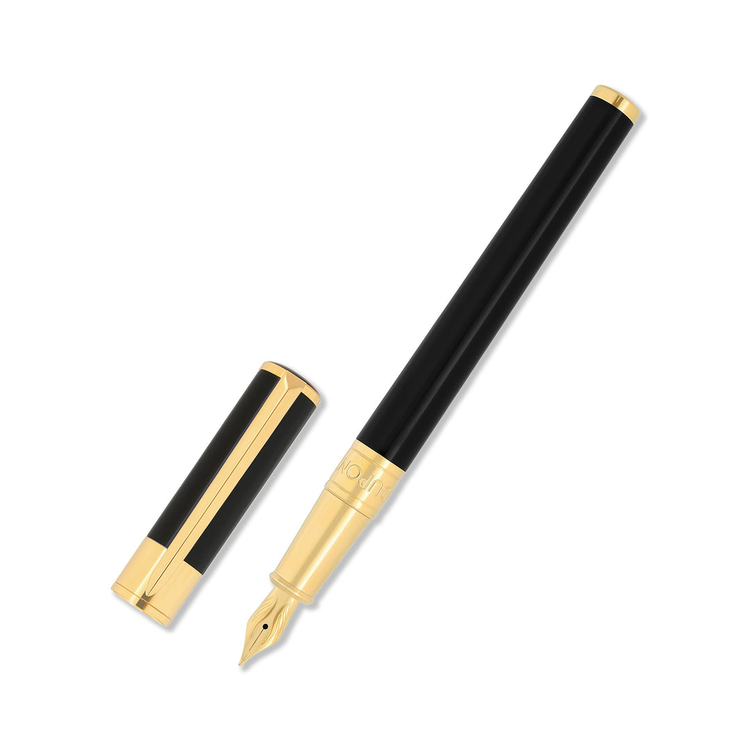 S.T. Dupont Initial Fountain Pen Golden