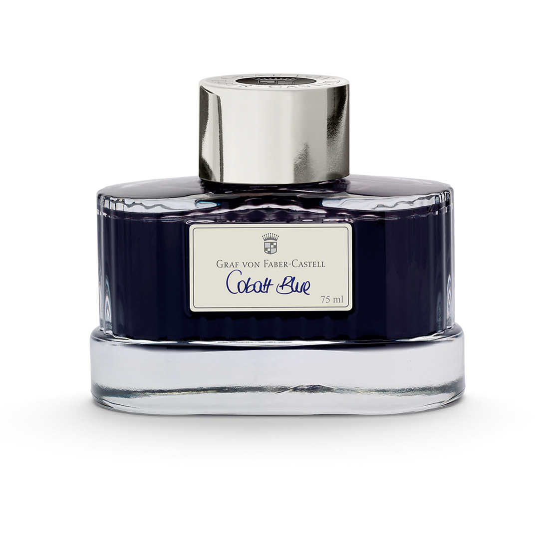 Graf von Faber-Castell 75ml Ink Bottle - Cobalt Blue
