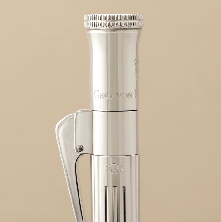Graf von Faber-Castell Classic Sterling Silver - Fountain Pen