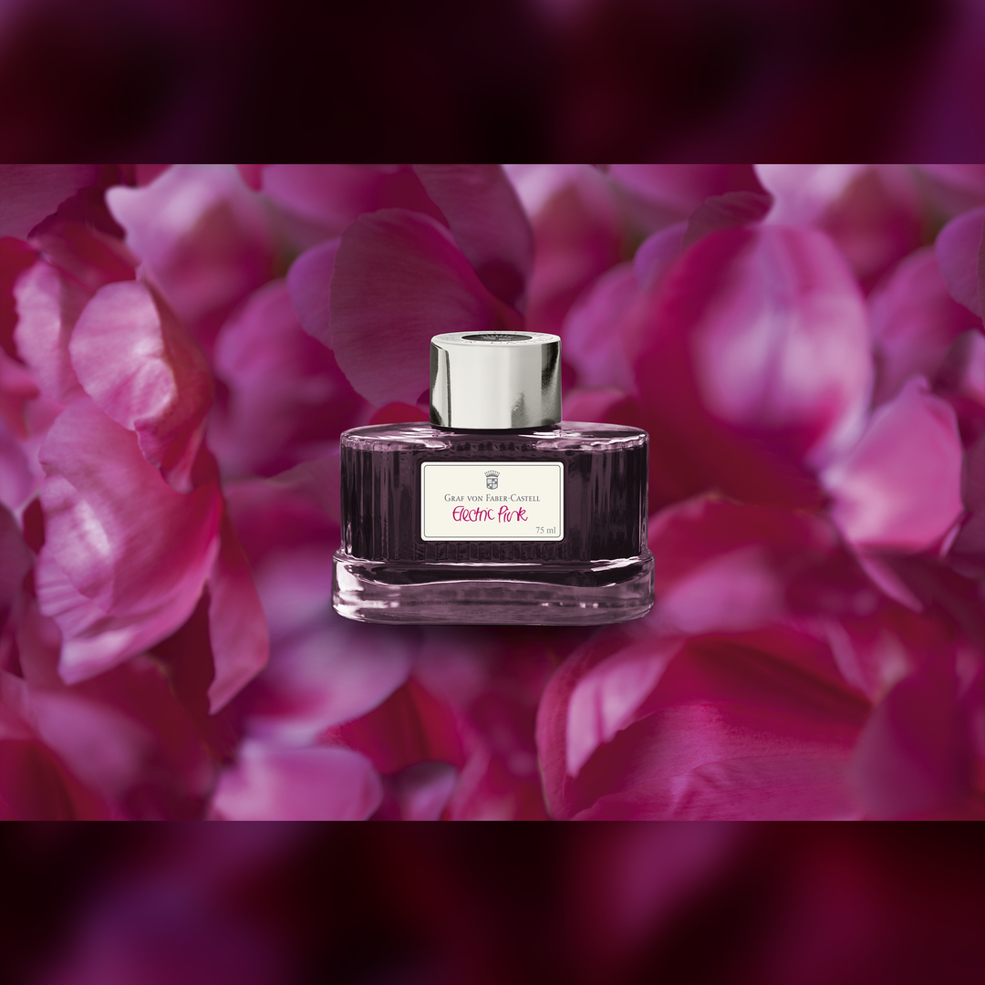 Graf von Faber-Castell 75ml Ink Bottle - Electric Pink