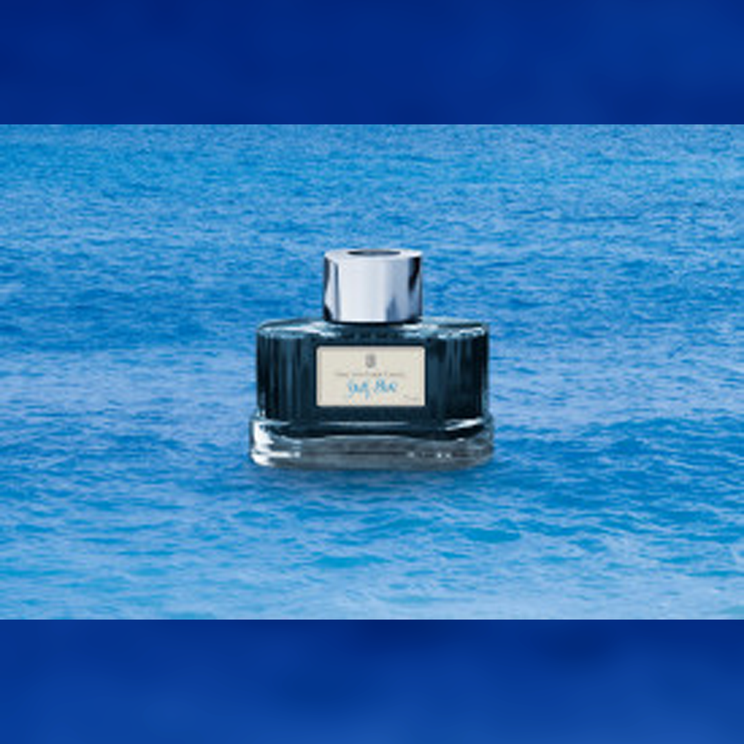 Graf von Faber-Castell 75ml Ink Bottle - Gulf Blue
