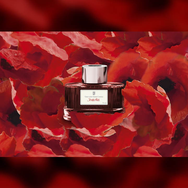 Graf von Faber-Castell 75ml Ink Bottle - India Red