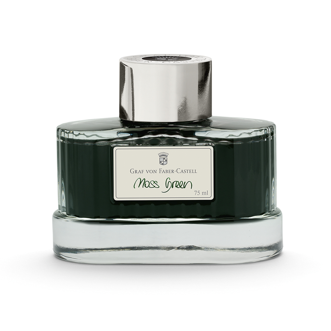 Graf von Faber-Castell 75ml Ink Bottle - Moss Green