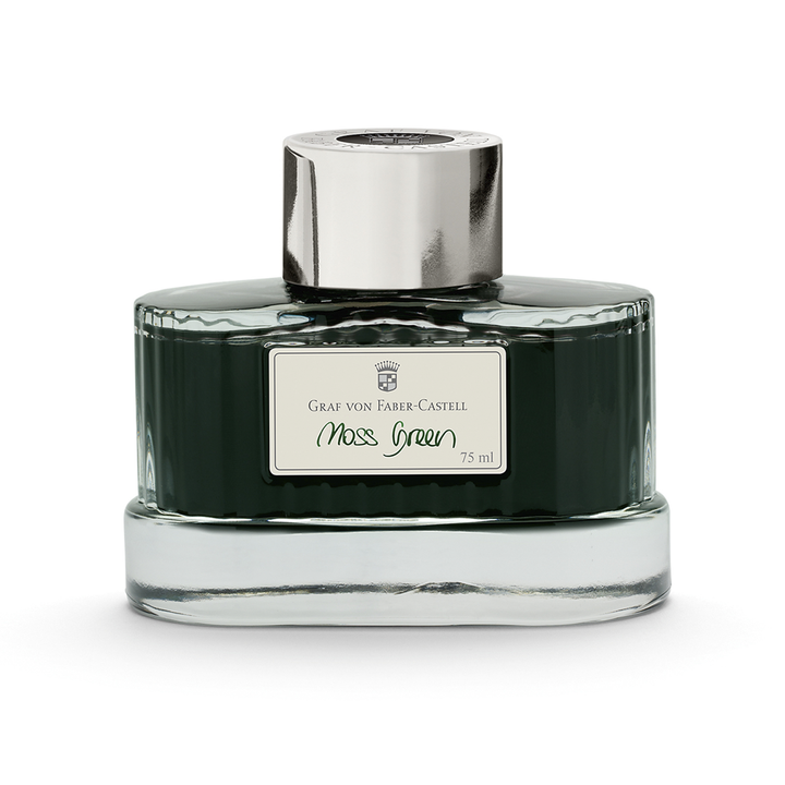 Graf von Faber-Castell 75ml Ink Bottle - Moss Green