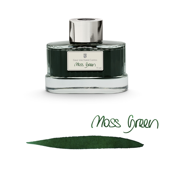 Graf von Faber-Castell 75ml Ink Bottle - Moss Green