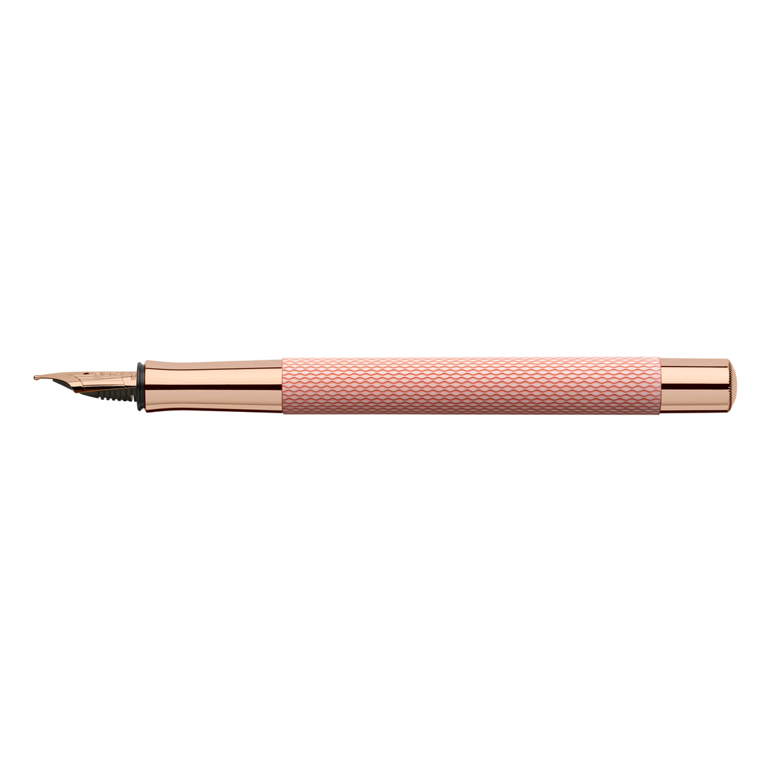 Graf von Faber-Castell Guilloche Rose Blush Fountain Pen