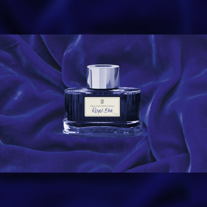 Graf von Faber-Castell 75ml Ink Bottle - Royal Blue