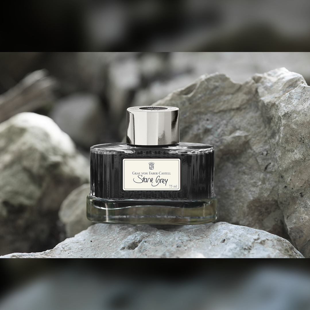 Graf von Faber-Castell 75ml Ink Bottle - Stone Grey