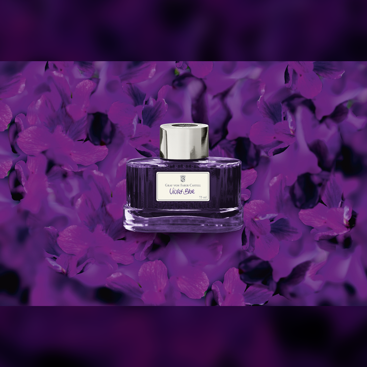 Graf von Faber-Castell 75ml Ink Bottle - Violet Blue
