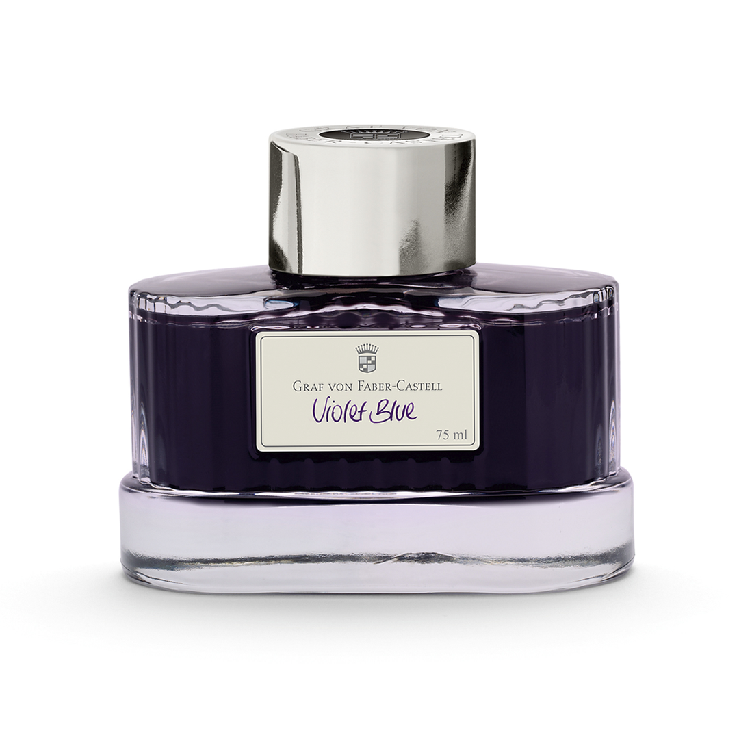Graf von Faber-Castell 75ml Ink Bottle - Violet Blue