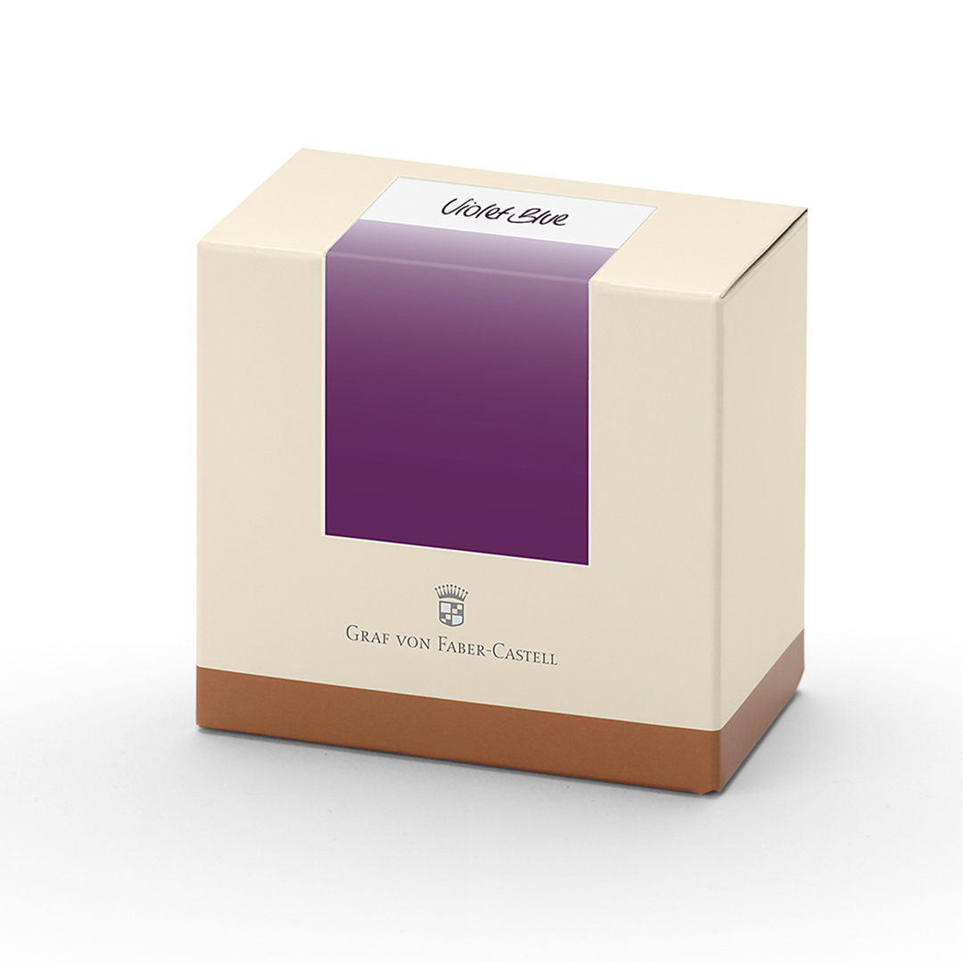 Graf von Faber-Castell 75ml Ink Bottle - Violet Blue