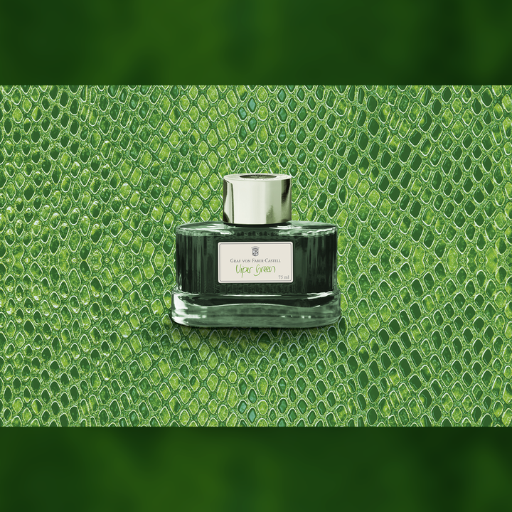Graf von Faber-Castell 75ml Ink Bottle - Viper Green