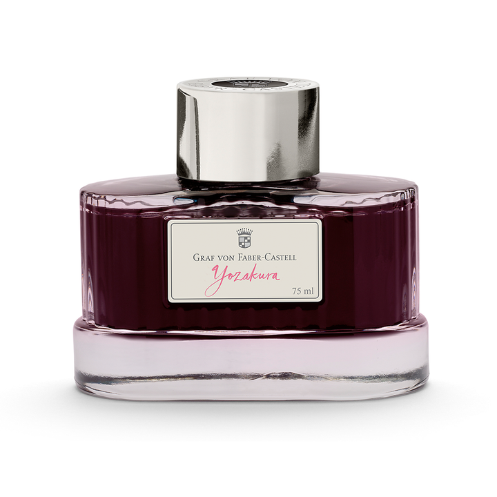 Graf von Faber-Castell 75ml Ink Bottle - Yozakura Cherry Blossom Pink