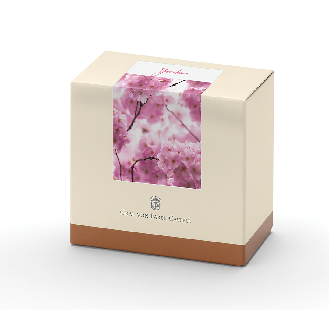 Graf von Faber-Castell 75ml Ink Bottle - Yozakura Cherry Blossom Pink