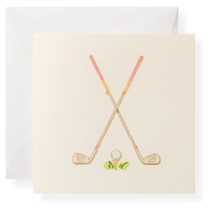 Karen Adams - Golf Gift Enclosure Box  (3" x 3")