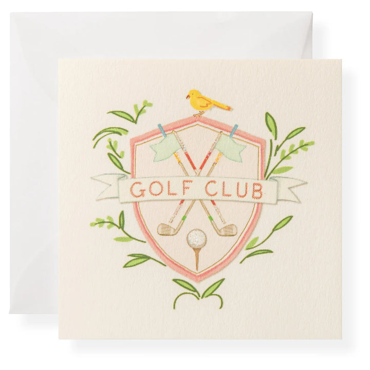 Karen Adams - Golf Gift Enclosure Box  (3" x 3")