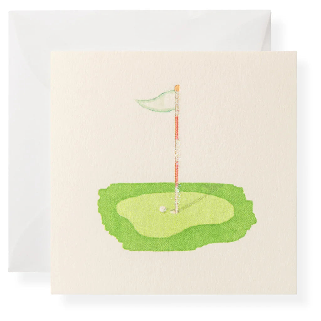 Karen Adams - Golf Gift Enclosure Box  (3" x 3")