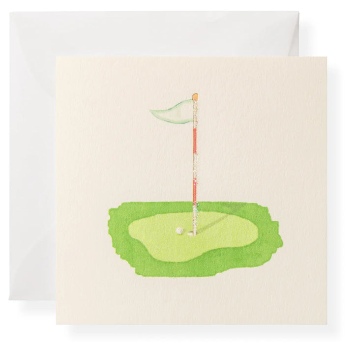 Karen Adams - Golf Gift Enclosure Box  (3" x 3")