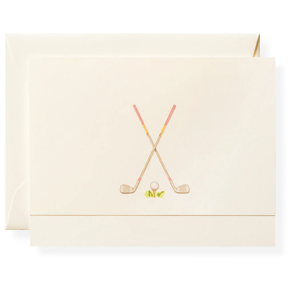 Karen Adams - Golf Club Notecard Box (x8)