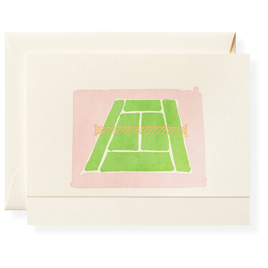 Karen Adams - Tennis Club Notecard Box (x8)