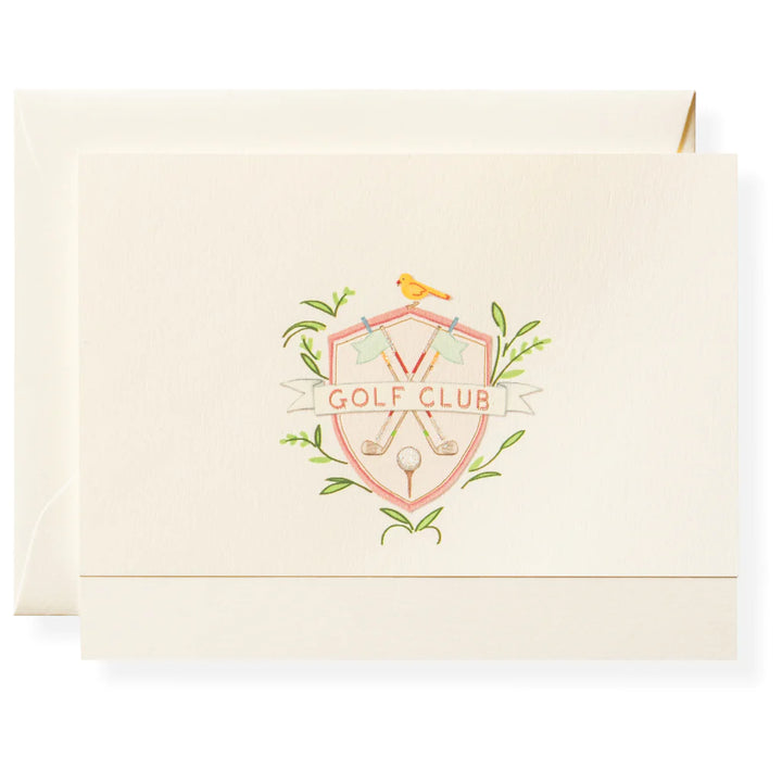 Karen Adams - Golf Club Notecard Box (x8)