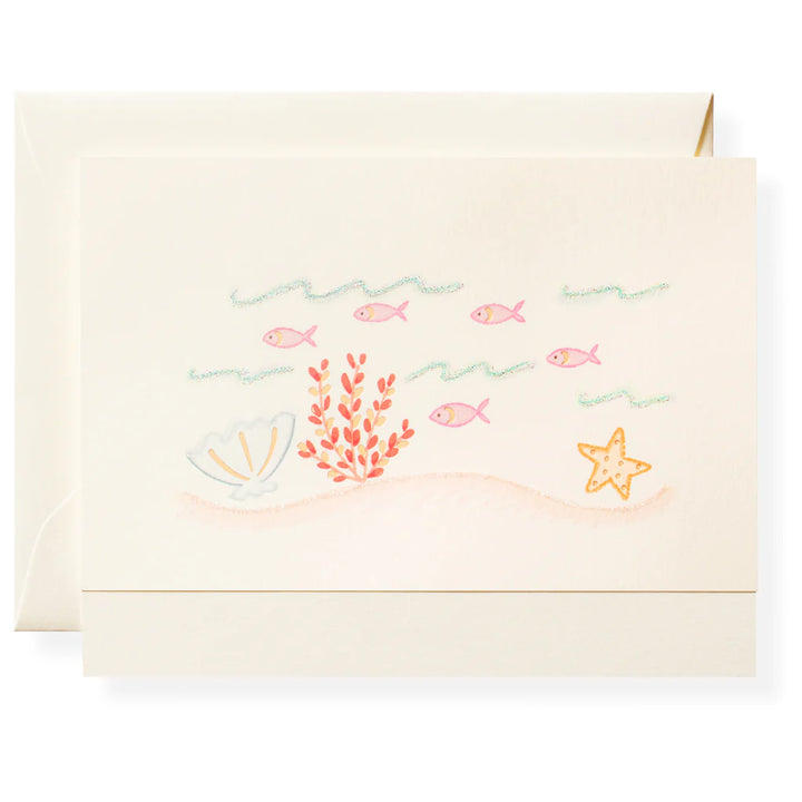 Karen Adams - Sugar Beach Notecard Box (x8)