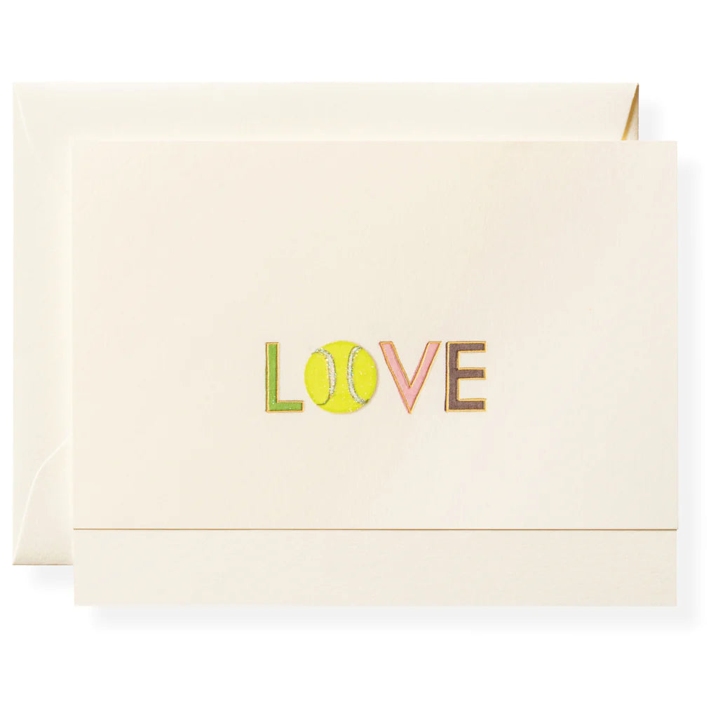 Karen Adams - Tennis Club Notecard Box (x8)