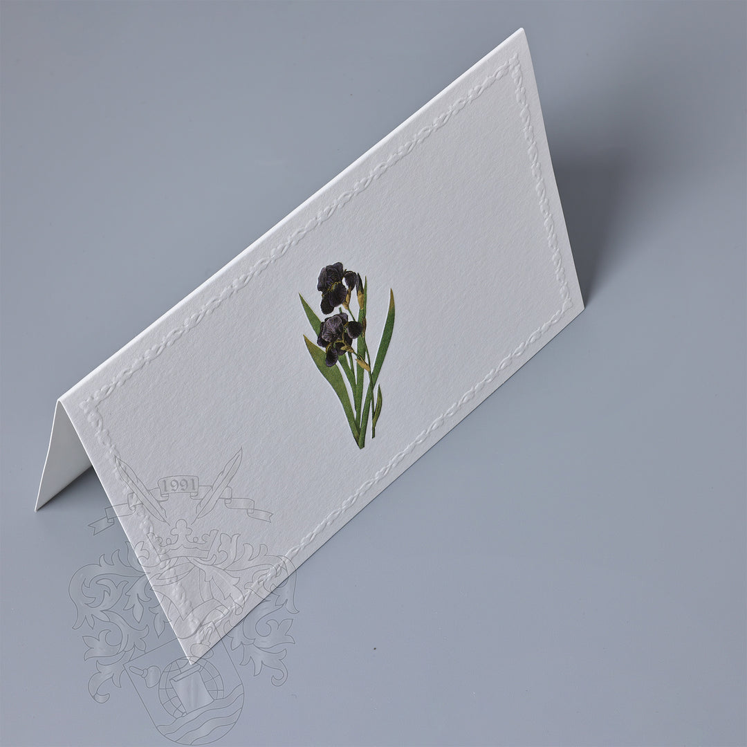 Iris Fold Notecards 3.33" x 5.12" (10ct.) | Rossi 1931 Italian Stationery