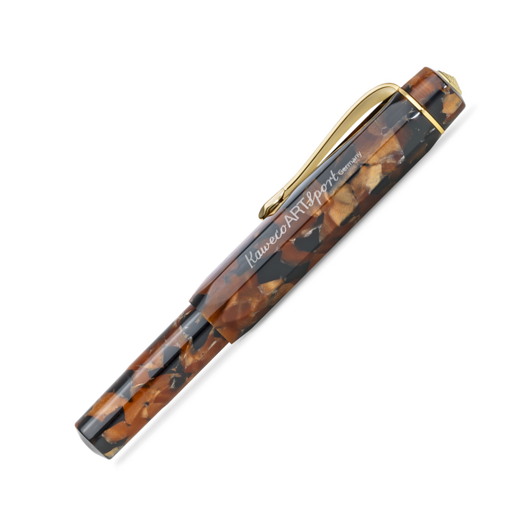 Kaweco Art Sport Fountain Pen in Hickory Brown