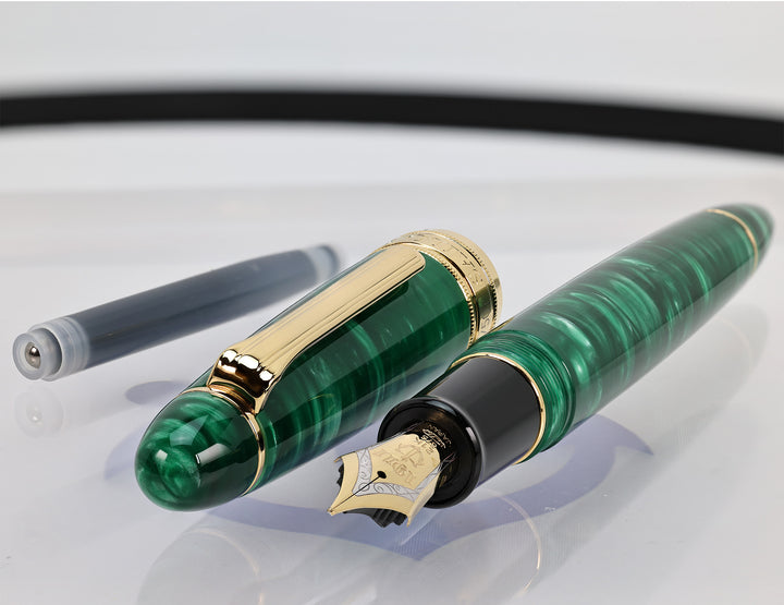 Sailor LB5 Limited Edition Midorigi with Sailor 21k Broad Nib