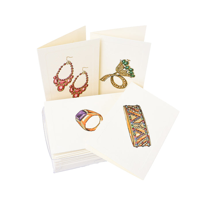 Rossi 1931 Italian Stationery - Jewelry Folded Notecards