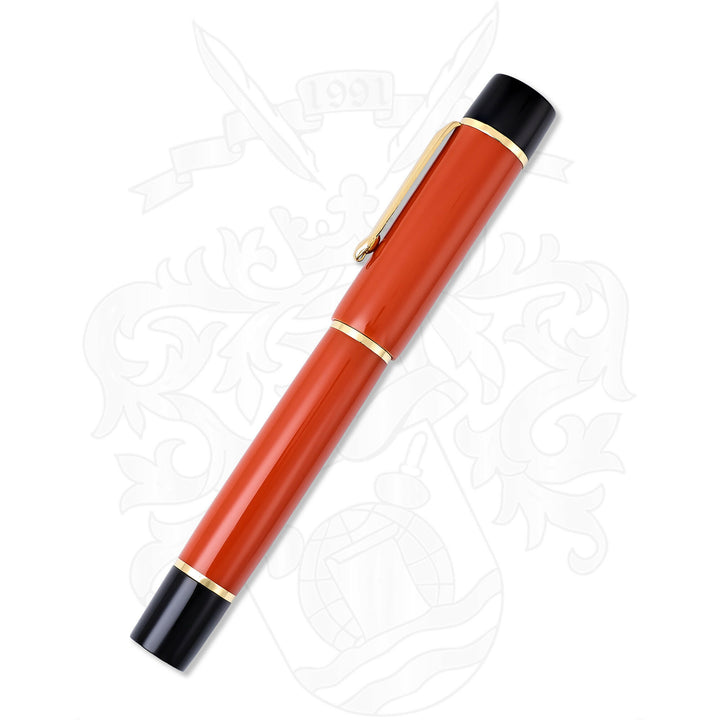 Bexley Corona Orange Sunset Fountain Pen