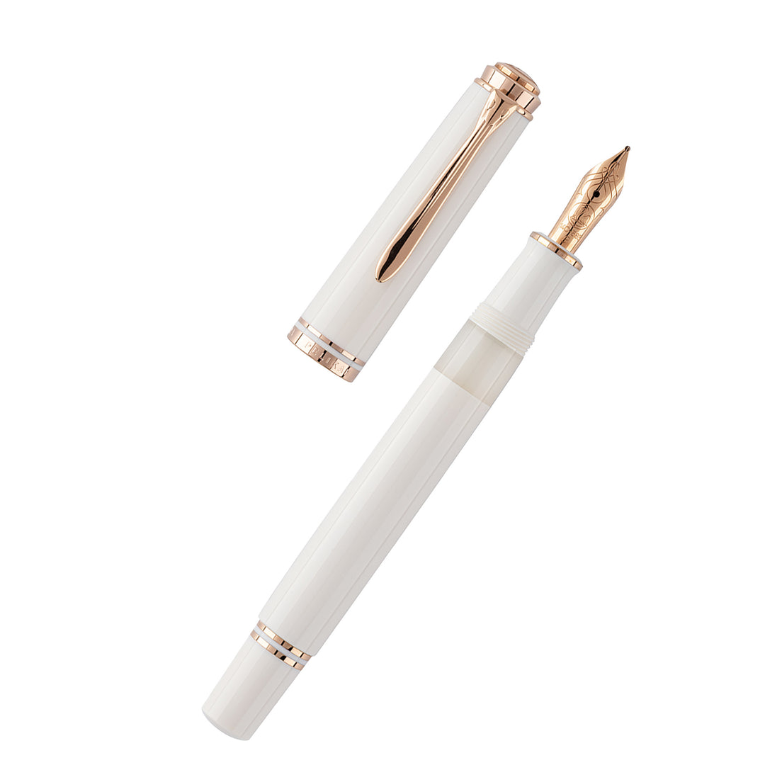 Pelikan Souverän M600 White & Rose Gold Special Edition