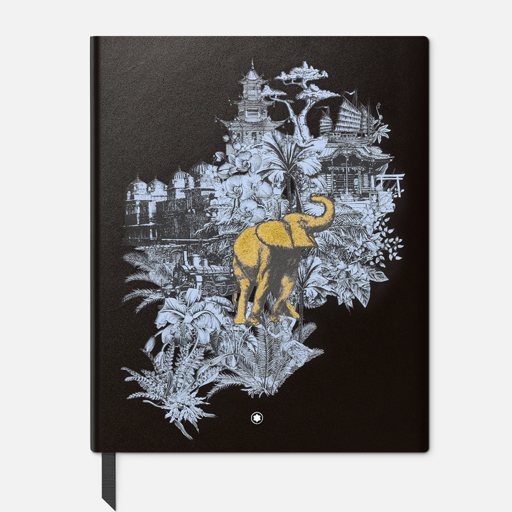 Montblanc Fine Stationery Around The World In 80 Days #149 Large Brown Lined Notebook