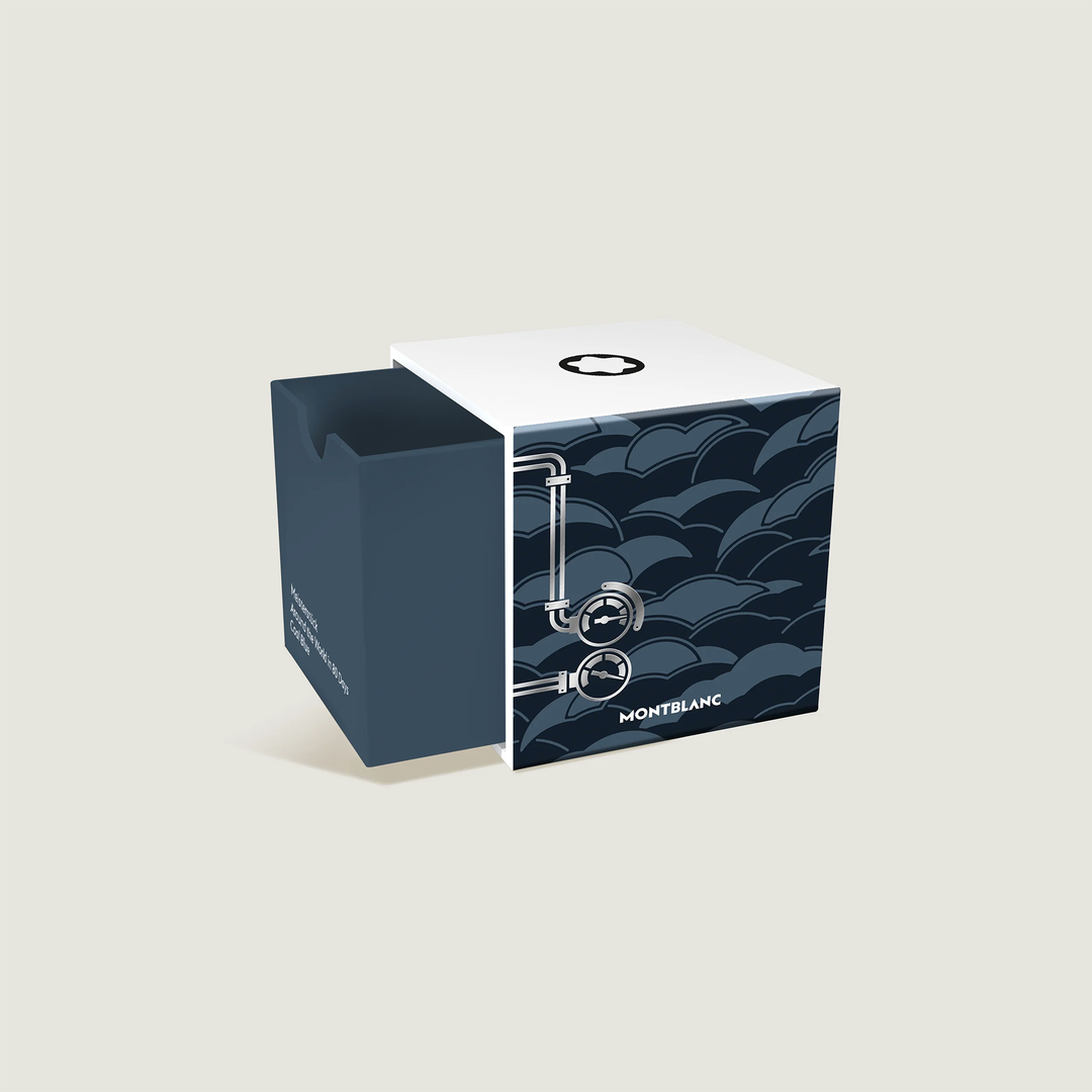 Montblanc Around The World In 80 Days Year 3 50ml Ink Bottle - Coal Blue