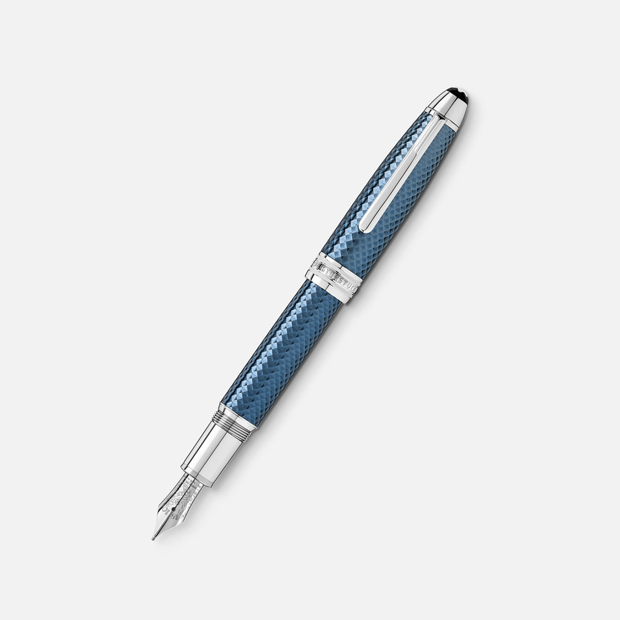 Montblanc Meisterstück Glacier Solitaire Fountain Pen by Mont Blanc