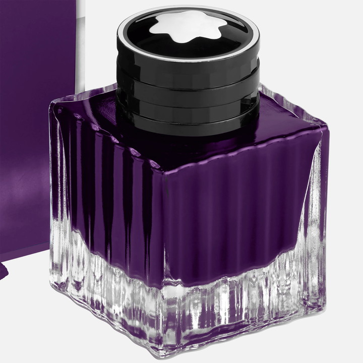 Montblanc Great Characters Enzo Ferrari 50ml Ink Bottle - Purple