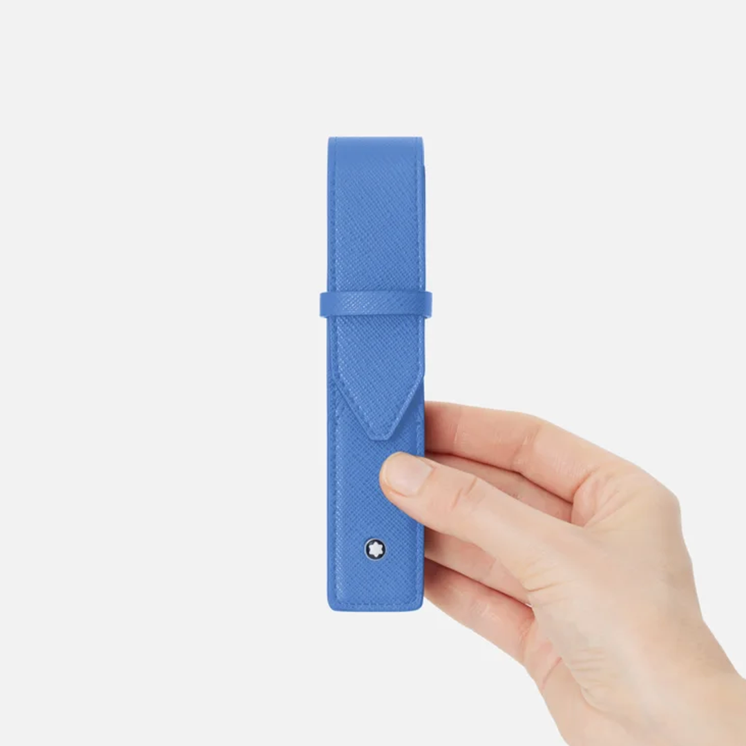 Montblanc Sartorial 1-Pen Pouch - Dusty Blue