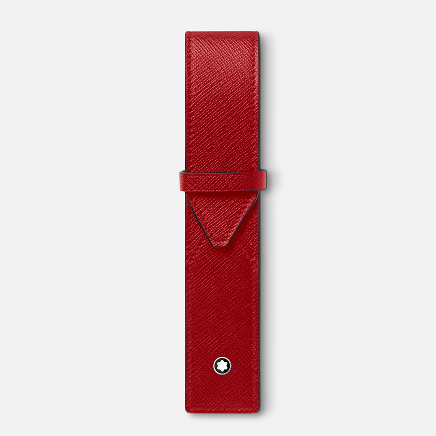 Montblanc Sartorial 1-Pen Pouch in Red by Mont Blanc
