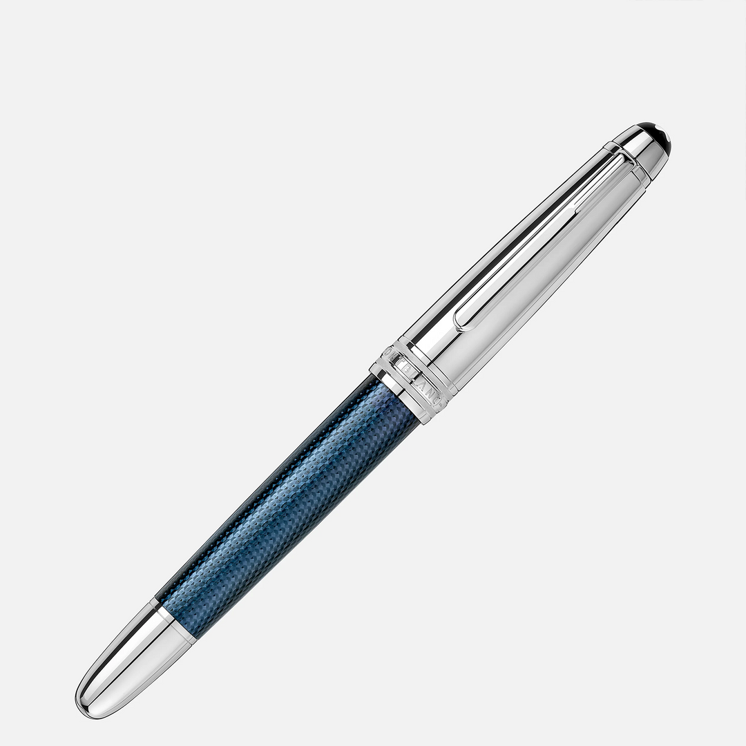 Montblanc Meisterstück Solitaire Doué Blue Hour Classique Fountain Pen by Mont Blanc