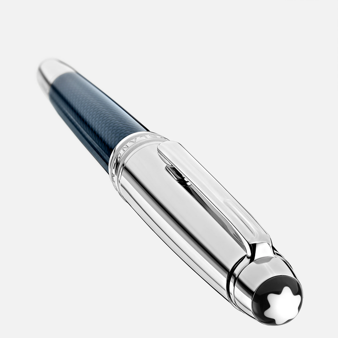 Montblanc Meisterstück Solitaire Doué Blue Hour Classique Fountain Pen by Mont Blanc