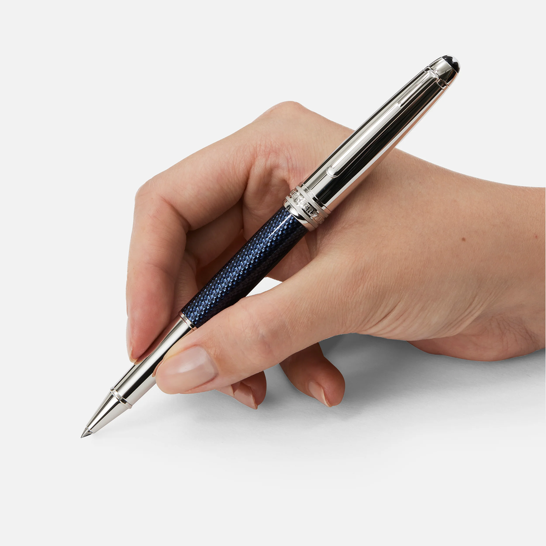 Montblanc Meisterstück Solitaire Doué Blue Hour Classique Rollerball by Mont Blanc