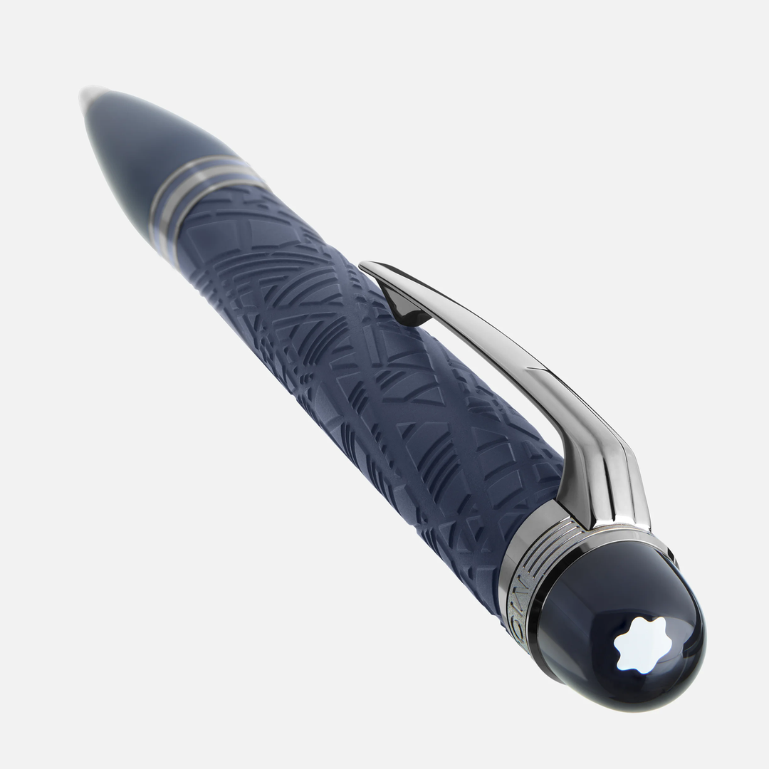 Montblanc Starwalker Space Blue Resin Ballpoint Pen by Mont Blanc