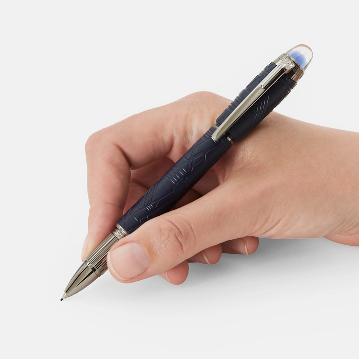 Montblanc Starwalker Space Blue Resin Fineliner/Rollerball Pen by Mont Blanc