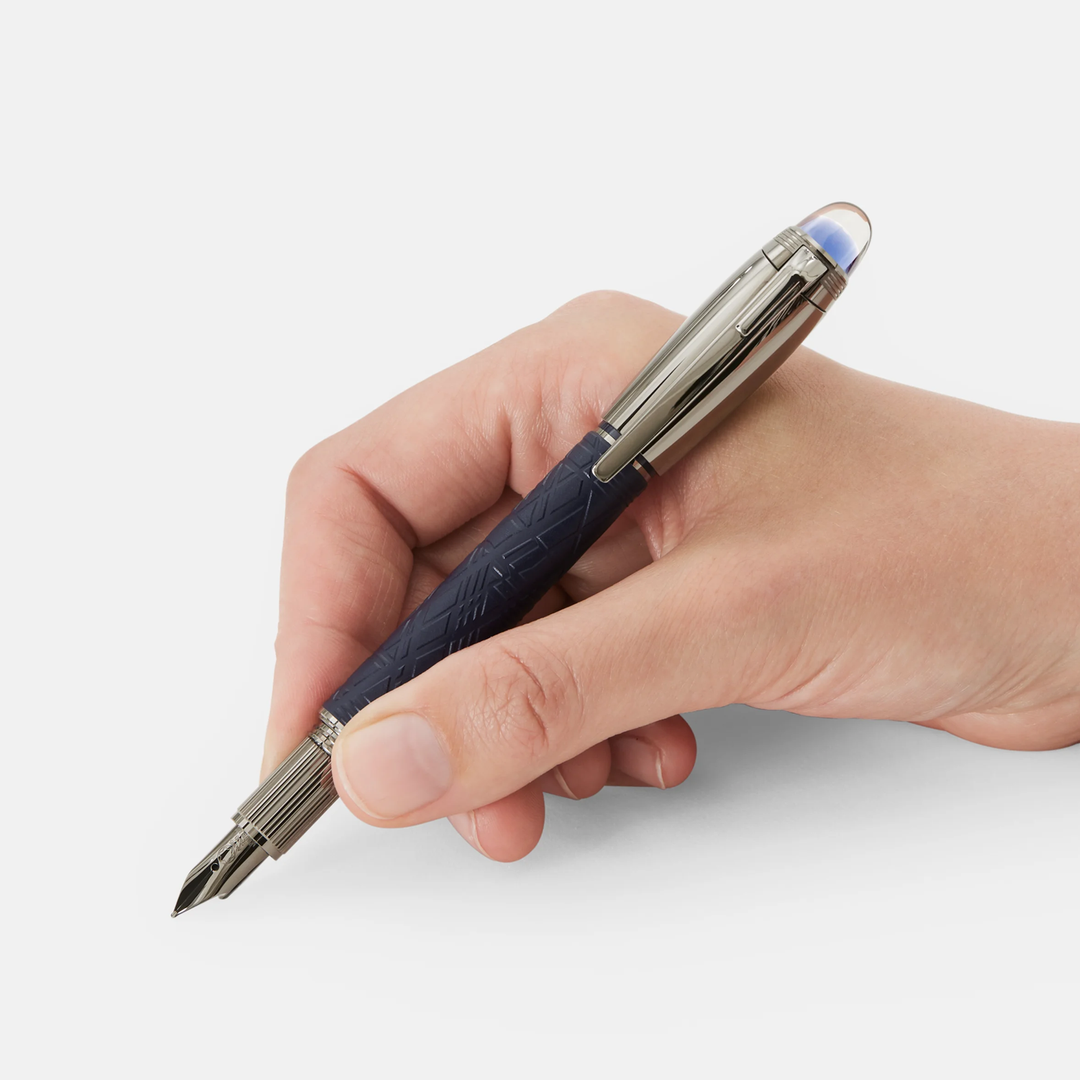 Montblanc Starwalker Space Blue Doué Fountain Pen by Mont Blanc