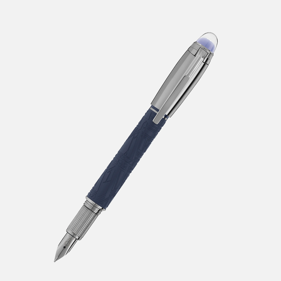 Montblanc Starwalker Space Blue Doué Fountain Pen by Mont Blanc