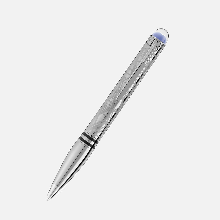 Montblanc Starwalker Space Blue Metal Ballpoint Pen by Mont Blanc