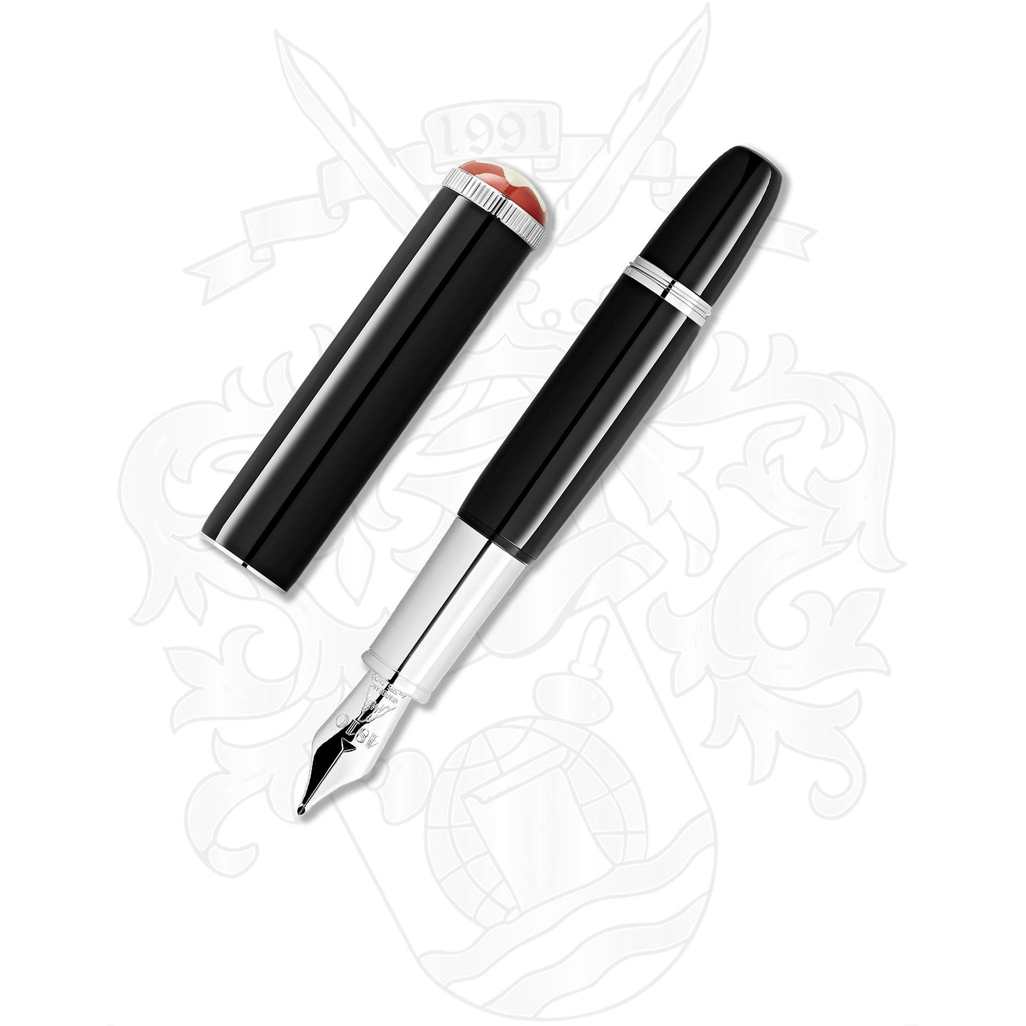 Montblanc Heritage Baby FP (Black) – The Pleasure of Writing