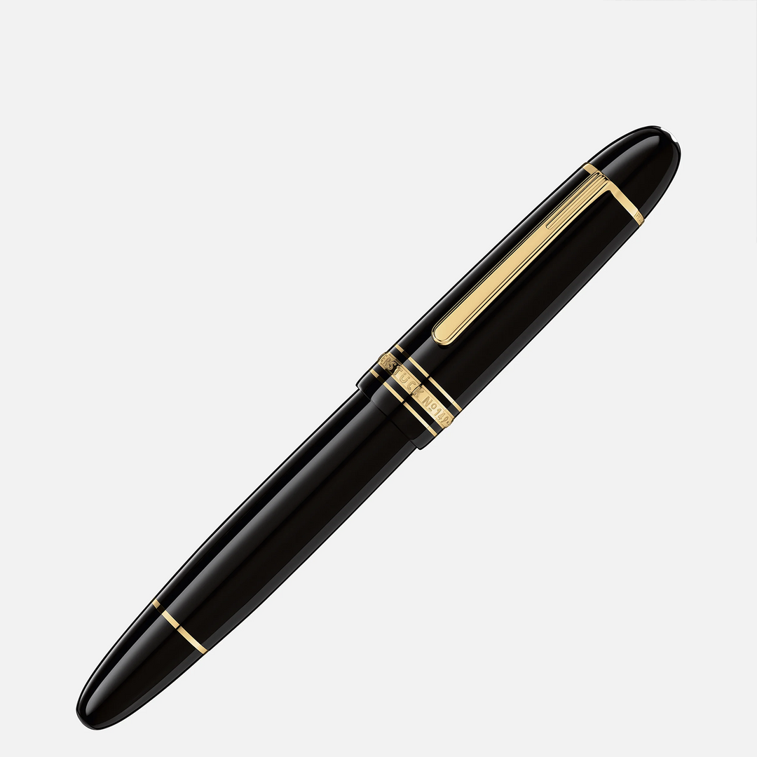 Montblanc Meisterstück Gold-Coated 149 Calligraphy Curved Nib Fountain Pen by Mont Blanc
