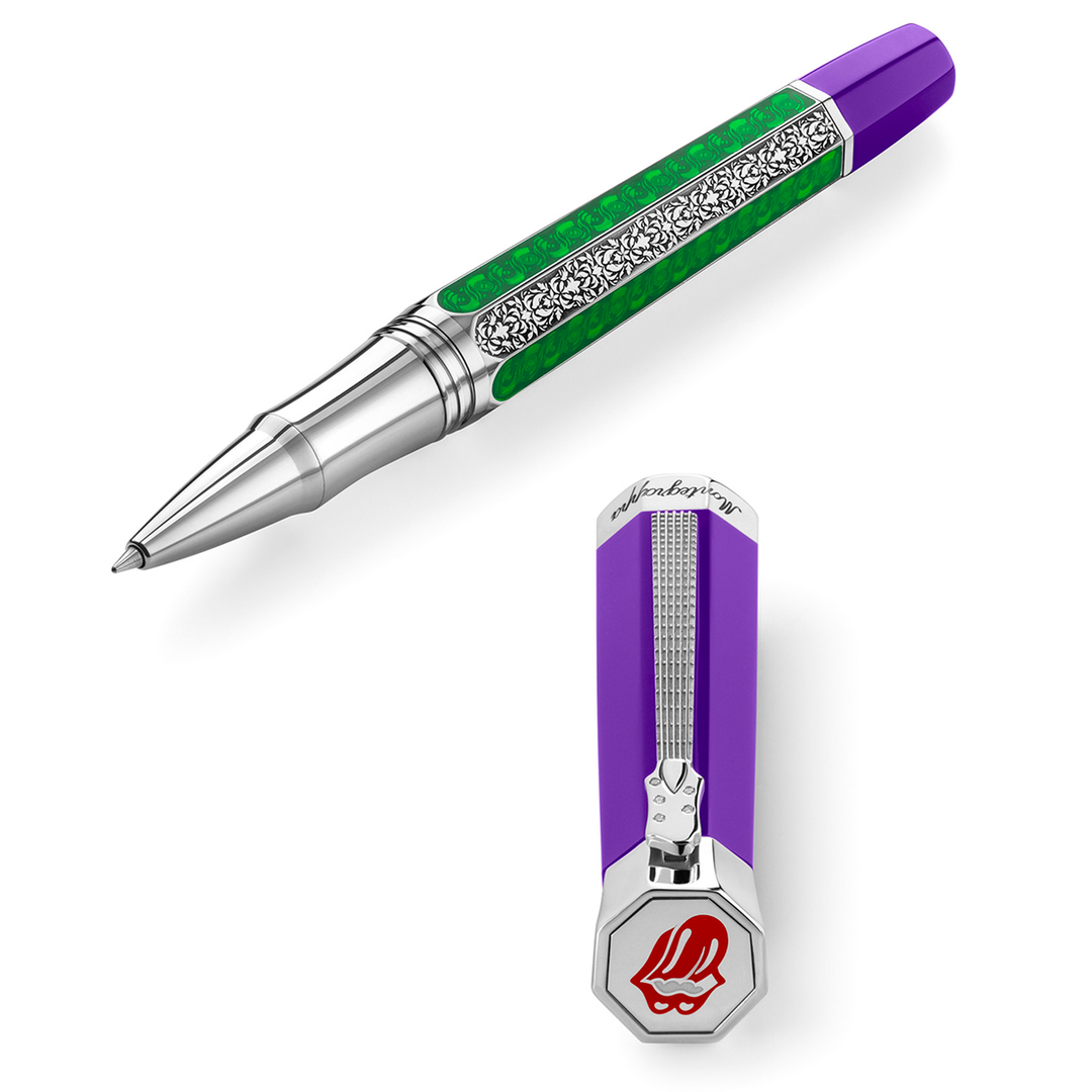 Montegrappa Limited Edition Stones Legacy Purple Rollerball